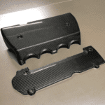 Carbon engine covers K24 Honda Accord