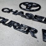 Карбоновые шильдики Toyota Tourer V