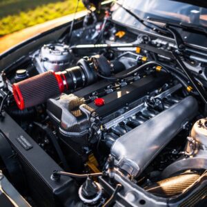 Карбоновая SPORT крышка ДВС 2JZ GTE