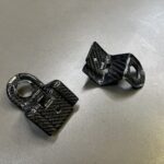 Carbon radiator hinges Subaru Forester SH
