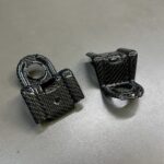 Carbon radiator hinges Subaru Forester SH