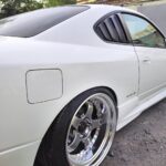Жабры накладки форточек Nissan Silvia S15