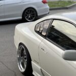 Жабры накладки форточек Nissan Silvia S15