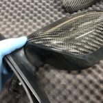 Carbon mirror pads for Altezza & Lexus IS
