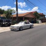 Передняя губа OEM LOW Nissan Laurel C33