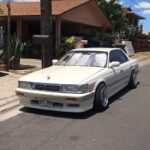 Передняя губа OEM LOW Nissan Laurel C33