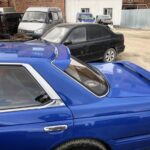 Rear spoiler window visor Fiber Fab Laurel C33