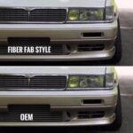 Передняя губа OEM LOW Nissan Laurel C33