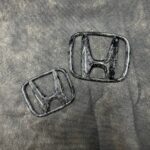 Forged carbon nameplates for Honda Accord 8