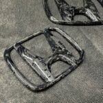 Forged carbon nameplates for Honda Accord 8