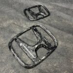 Forged carbon nameplates for Honda Accord 8