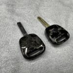 Forged carbon key Toyota