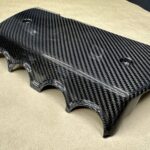 Carbon fiber engine manifold cover K24 Honda Accord
