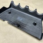 Carbon fiber engine manifold cover K24 Honda Accord