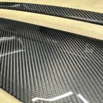 Carbon fiber hood insert Subaru Forester SH