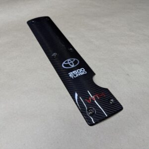 Carbon fiber engine cover +Logo 1JZ GTE VVT-I