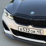 Карбон передняя губа BMW3 G20 G21