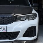 Карбон передняя губа BMW3 G20 G21