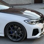 Карбон передняя губа BMW3 G20 G21