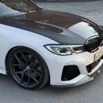 Карбон передняя губа BMW3 G20 G21